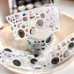 NEW! Wines - Sea Salt Oreo | Kiss-cut | 5cm Glitter PET Tape | Release Paper | 5.25M