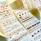 NEW! Wines - Cherry Cream | Kiss-cut | 6cm Glitter PET Tape | Release Paper | 5M