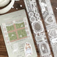 NEW! Molinta - Old Paris Lace | Kiss-cut | Glitter PET | 4cm Tape | Release Paper | 5M