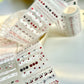 NEW! Wines - Cherry Cream | Kiss-cut | 6cm Glitter PET Tape | Release Paper | 5M