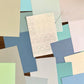 NEW! Molinta - 100 Sheets Specialty Papers Notebook | 25 Assorted | Memo Pad | Ephemera Pape