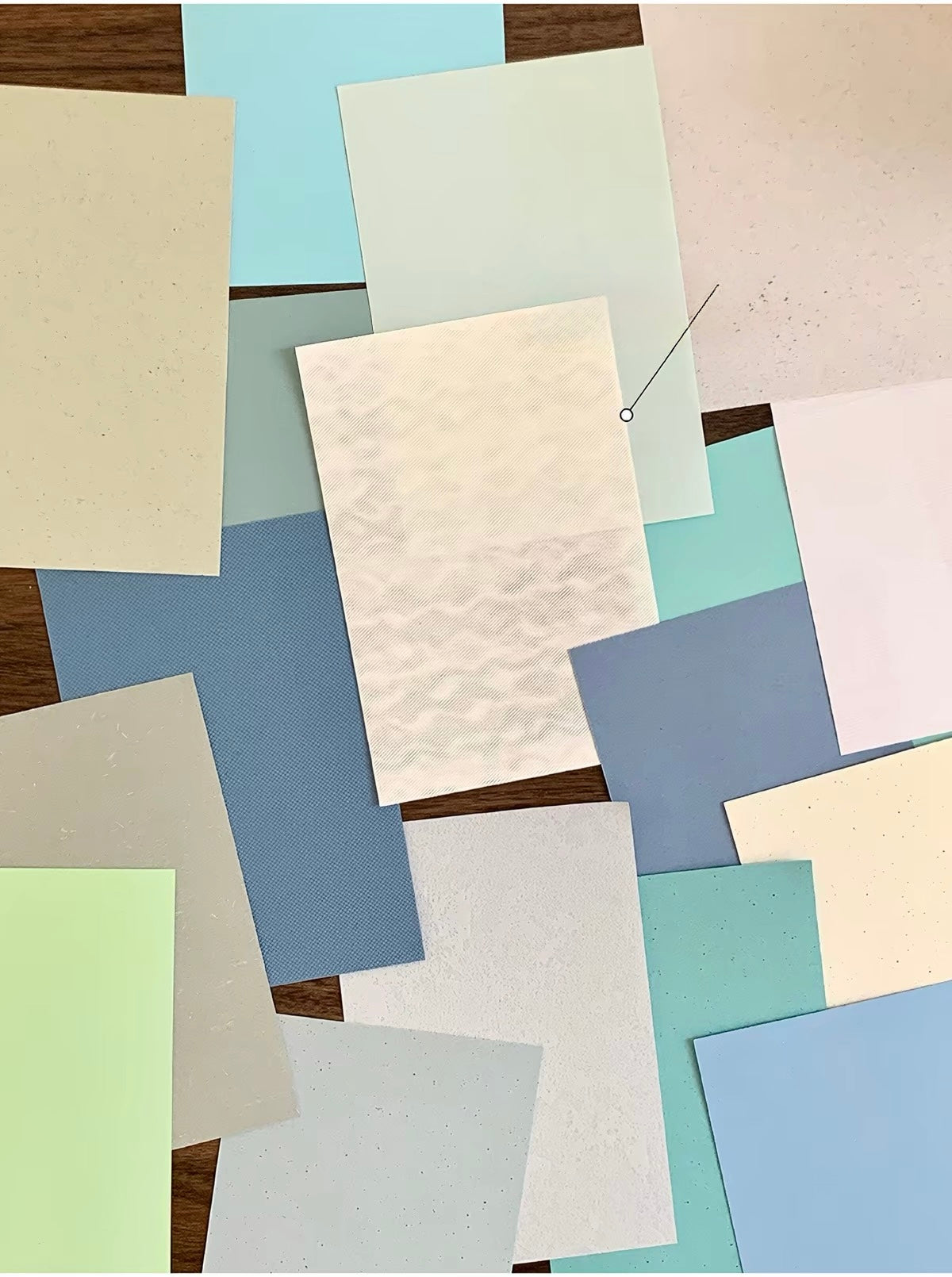 NEW! Molinta - 100 Sheets Specialty Papers Notebook | 25 Assorted | Memo Pad | Ephemera Pape