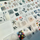 20Sui Studio | Zhi Mian Lab | Kiss-cut | 5cm glitter PET Tape | Release Paper | 5M
