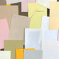 NEW! Molinta - 100 Sheets Specialty Papers Notebook | 25 Assorted | Memo Pad | Ephemera Pape