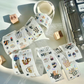 20Sui Studio | Just Meow | Kiss-cut | Star Sparkle Film | 3cm Washi Tape | Release Paper | 5M