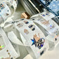 20Sui Studio | Just Meow | Kiss-cut | Star Sparkle Film | 3cm Washi Tape | Release Paper | 5M