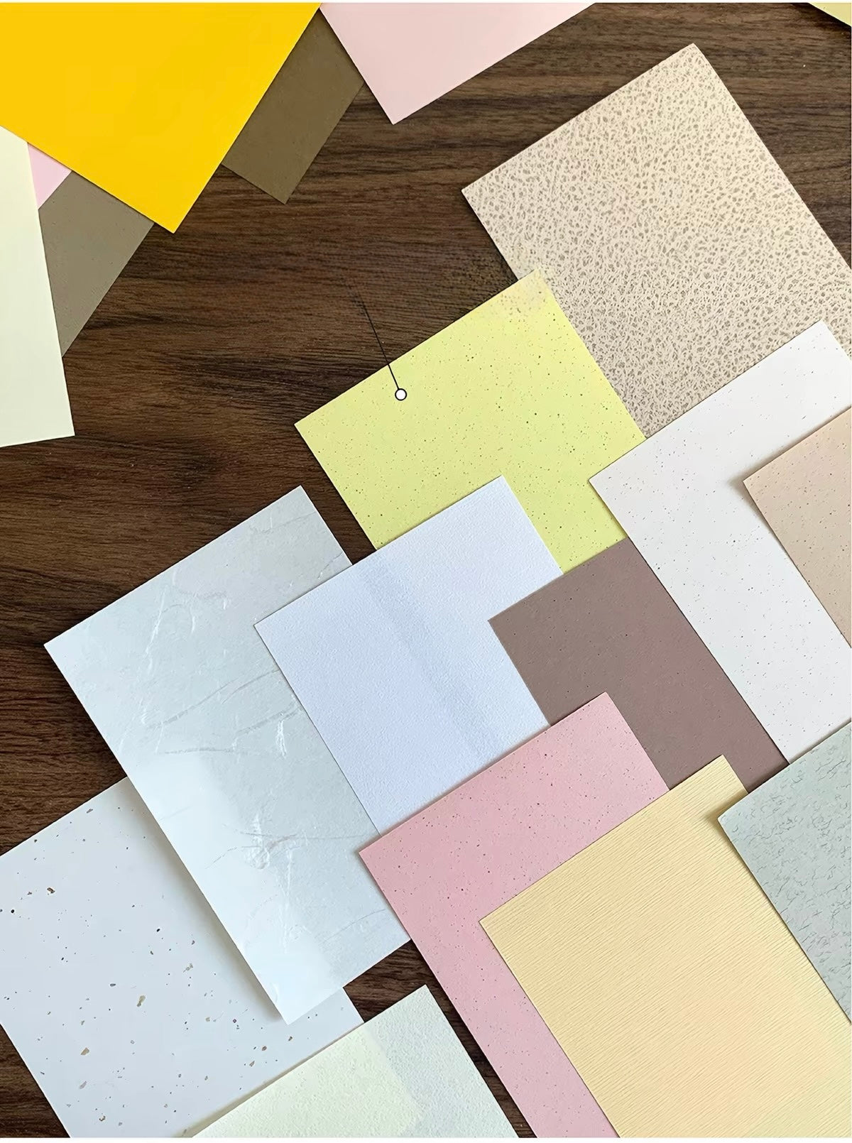 NEW! Molinta - 100 Sheets Specialty Papers Notebook | 25 Assorted | Memo Pad | Ephemera Pape