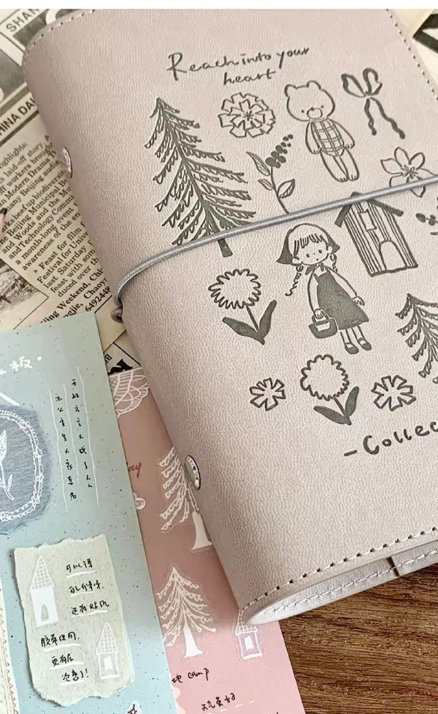 NEW! Molinta - 6-Ring Binder Cover | Cover Only | Journaling Accessories