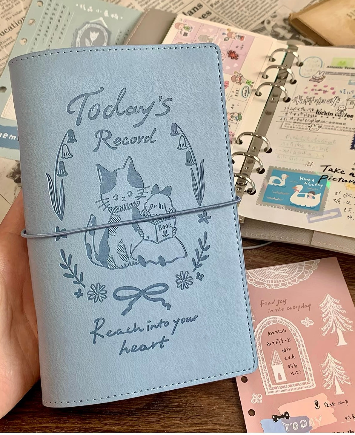 NEW! Molinta - 6-Ring Binder Cover | Cover Only | Journaling Accessories