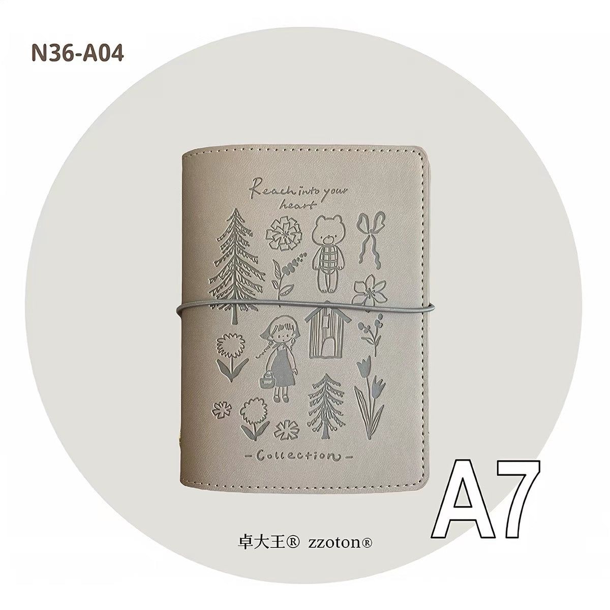 NEW! Molinta - 6-Ring Binder Cover | Cover Only | Journaling Accessories