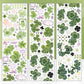 NEW! Wines - Lucky Clover | Kiss-cut | 5cm Glitter PET Tape | Release Paper | 5.25M