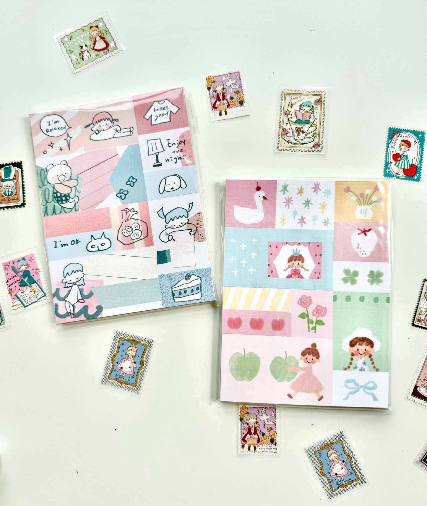 NEW! Molinta - Collage | Perforated | 40 Sheets Memo Pad | Ephemera Paper