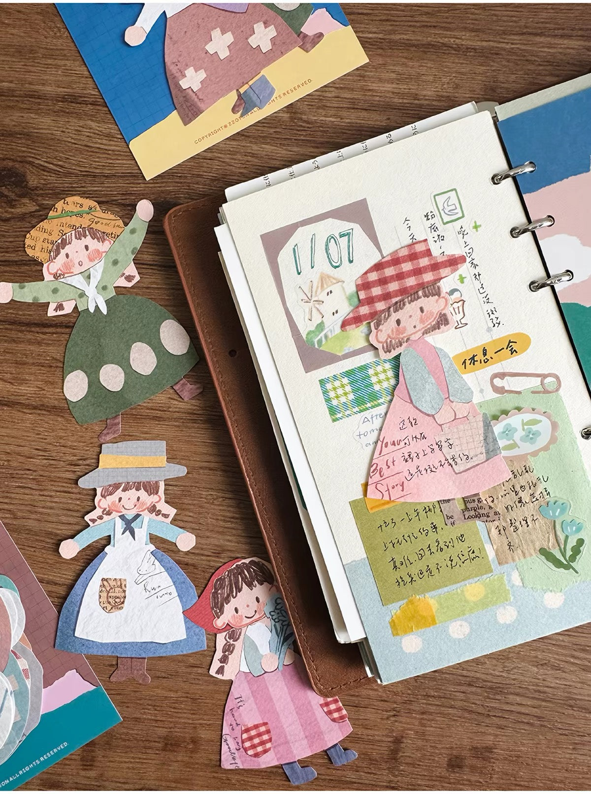 NEW! Molinta - Collage Memo | 15pcs Ephemera Paper
