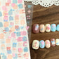 SPECIAL OFFER! Molinta - Nail Sticker Set | 6 Sheets | 3D Embossed | Jelly | Waterproof