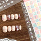 SPECIAL OFFER! Molinta - Nail Sticker Set | 6 Sheets | 3D Embossed | Jelly | Waterproof