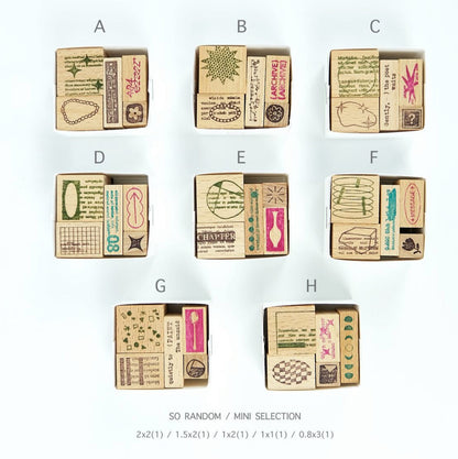 NEW! Kurukynki - So Random | Rubber Stamp Sets