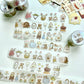 NEW! Lazy Home X Ranmyu - Little Bear Girl | Kiss-cut | 3.5cm Tape |  Release Paper | 5M