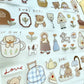 NEW! Lazy Home X Ranmyu - Little Bear Girl | Kiss-cut | 3.5cm Tape |  Release Paper | 5M