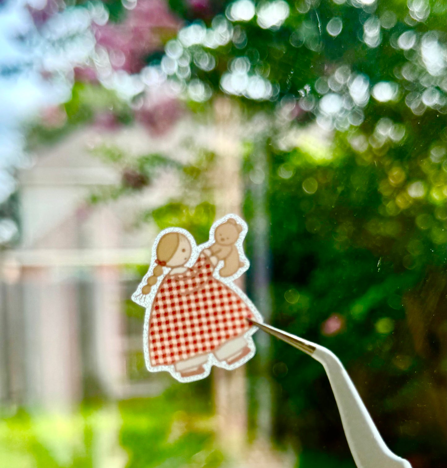 NEW! Lazy Home X Ranmyu - Little Bear Girl | Kiss-cut | 3.5cm Tape |  Release Paper | 5M