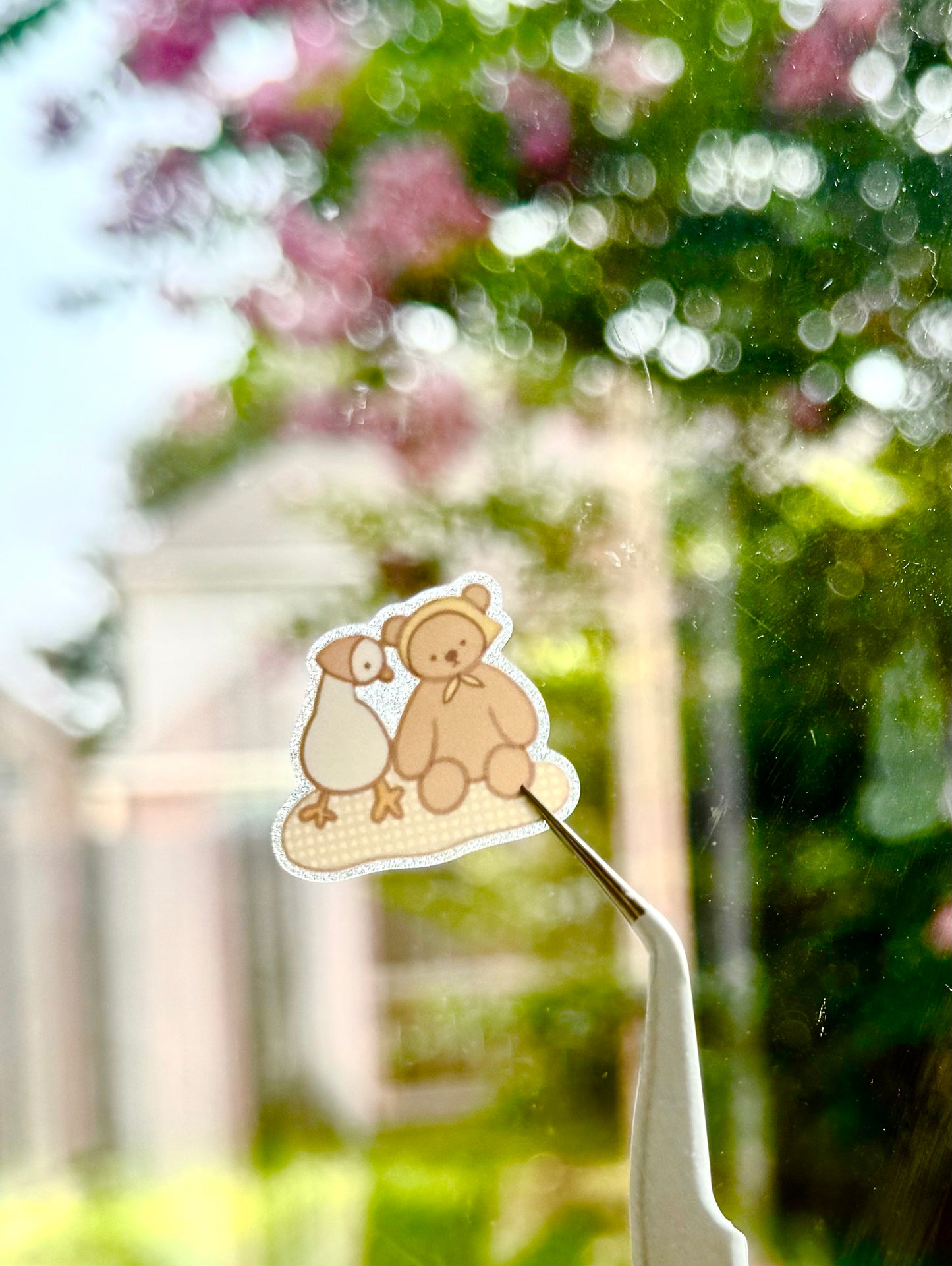 NEW! Lazy Home X Ranmyu - Little Bear Girl | Kiss-cut | 3.5cm Tape |  Release Paper | 5M