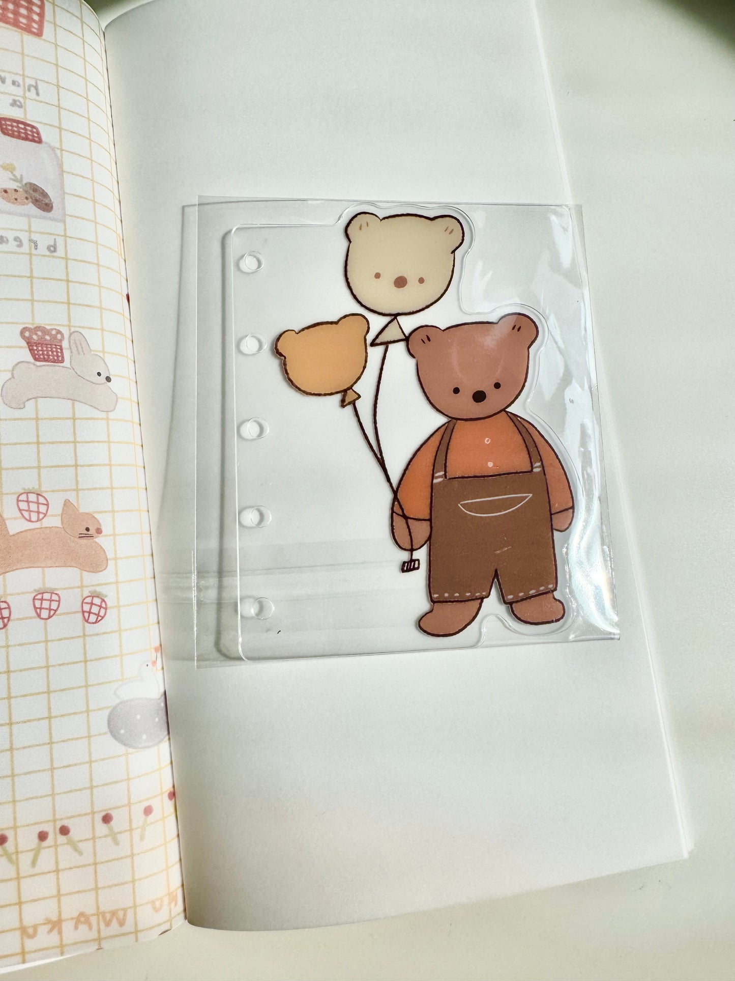 NEW! Lazy Home X Ranmyu - June | Notebook Divider | PVC | Pre-punched | Journal Accessories