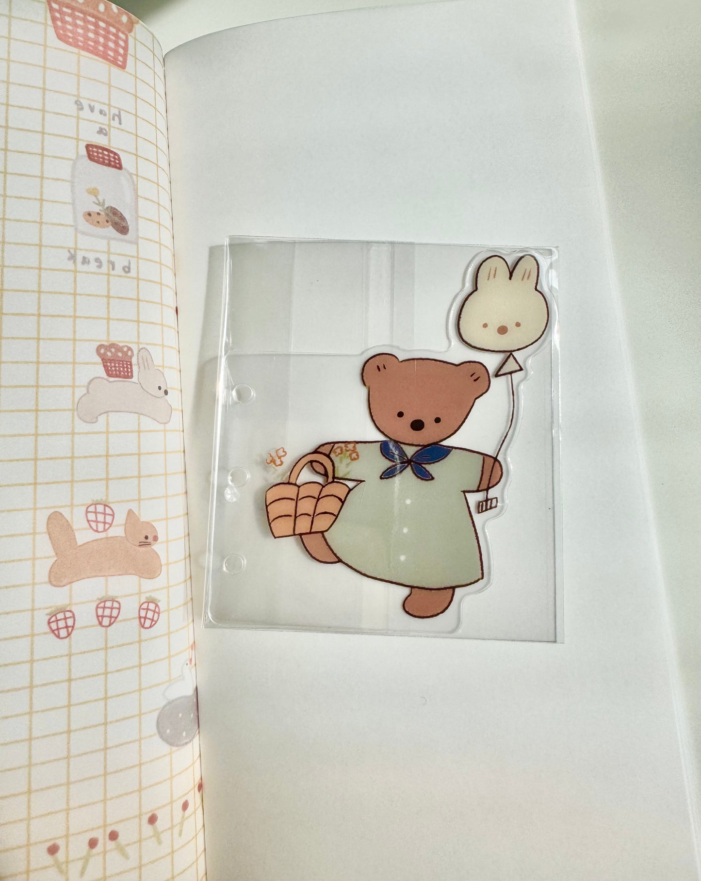 NEW! Lazy Home X Ranmyu - June | Notebook Divider | PVC | Pre-punched | Journal Accessories