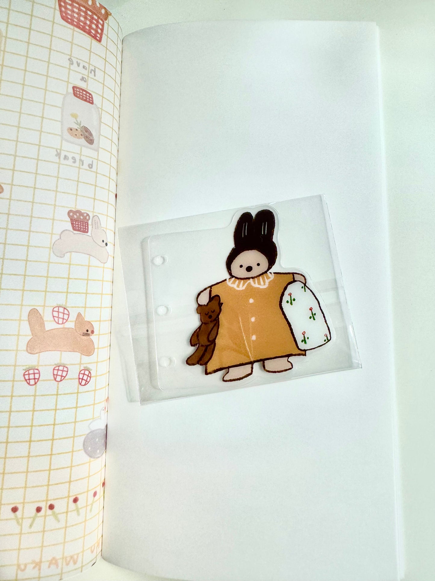 NEW! Lazy Home X Ranmyu - June | Notebook Divider | PVC | Pre-punched | Journal Accessories