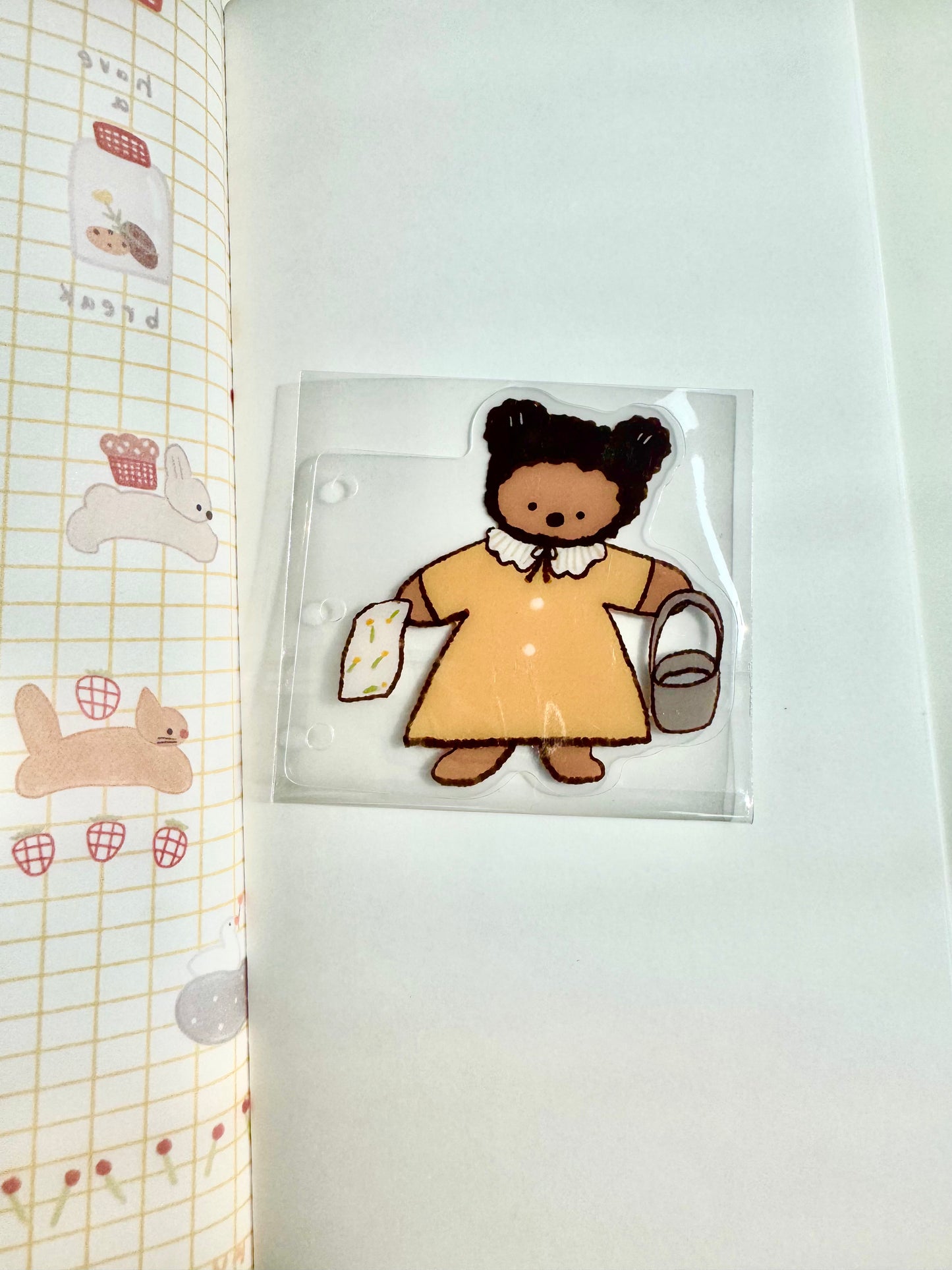 NEW! Lazy Home X Ranmyu - June | Notebook Divider | PVC | Pre-punched | Journal Accessories