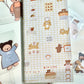 NEW! Lazy Home X Ranmyu | Standard Size | 60P | TN Release Paper Book | Journaling Accessories