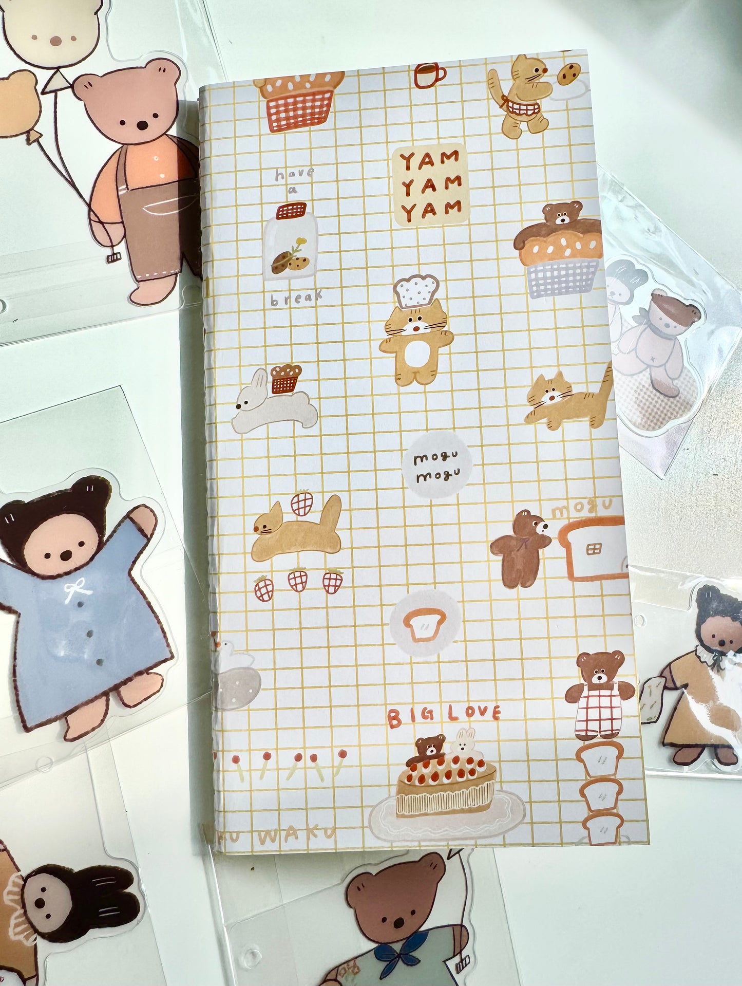 NEW! Lazy Home X Ranmyu | Standard Size | 60P | TN Release Paper Book | Journaling Accessories