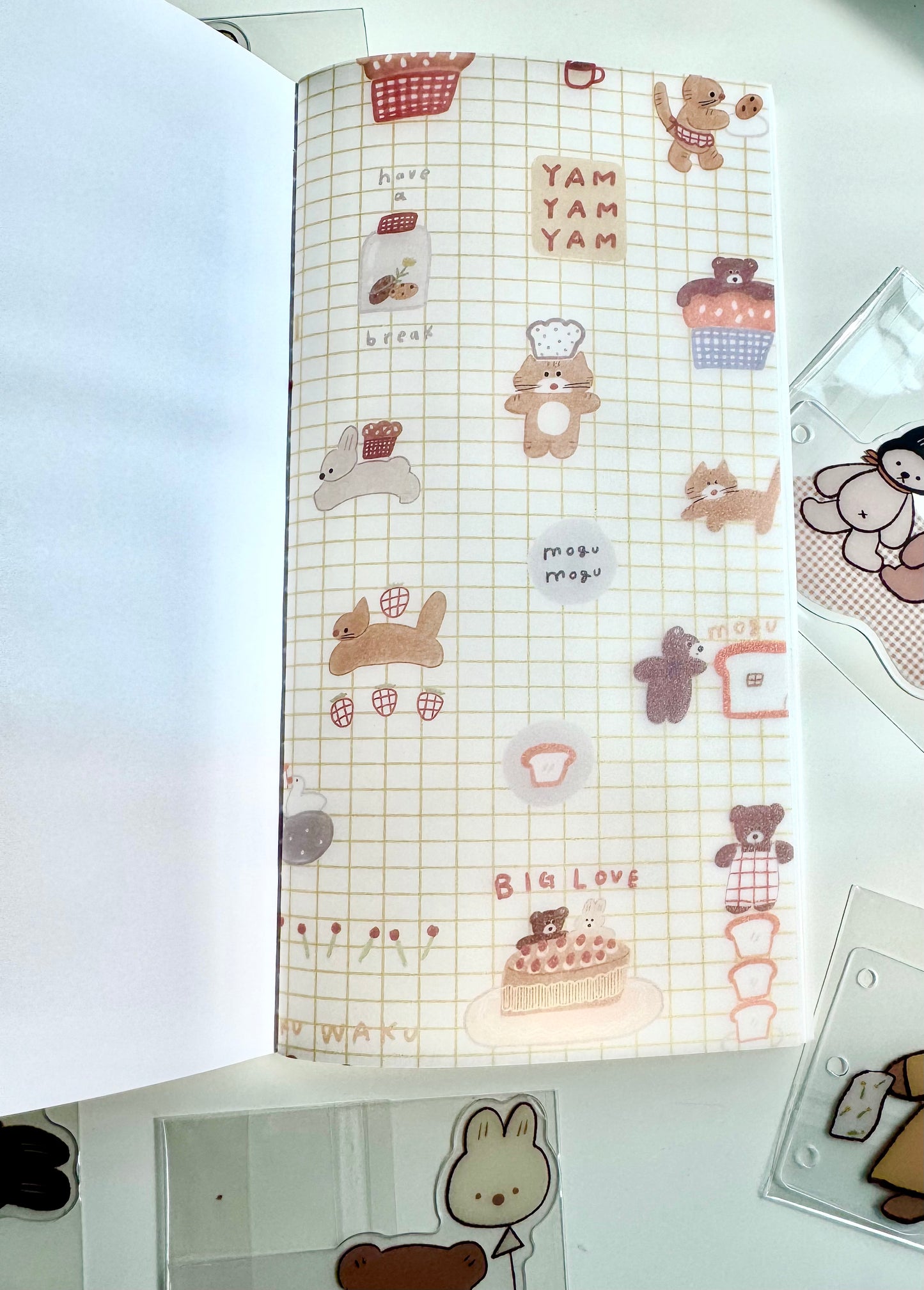NEW! Lazy Home X Ranmyu | Standard Size | 60P | TN Release Paper Book | Journaling Accessories