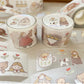NEW! Lazy Home X Ranmyu - Little Bear Girl | Kiss-cut | 3.5cm Tape |  Release Paper | 5M