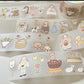 NEW! Lazy Home X Ranmyu - Little Bear Girl | Kiss-cut | 3.5cm Tape |  Release Paper | 5M