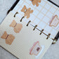 NEW! Ranmyu x Lazy Home June - 30 Sheets Notebook Insert | Ephemera Paper