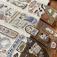 NEW! 3 Little Cat - Vintage Detective Agency | Kiss-cut | 5cm PET Tape |  Release Paper | 5M