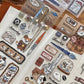 NEW! 3 Little Cat - Vintage Detective Agency | Kiss-cut | 5cm PET Tape |  Release Paper | 5M