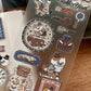 NEW! 3 Little Cat - Vintage Detective Agency | Kiss-cut | 5cm PET Tape |  Release Paper | 5M