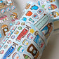 NEW! Raccoon House -  Shaved Ice | Kiss-cut | 7cm Synthetic Paper Tape |  Release Paper | 3M