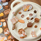 NEW! Cream Mouse - Picnic Polaroid | Kiss-cut | 7cm Synthetic Paper Tape |  Release Paper | 3M