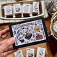 NEW! 3 Little Cat - Vintage Detective Agency | 5pcs Rubber Stamp Set