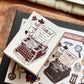 NEW! 3 Little Cat - Vintage Detective Agency | 5pcs Rubber Stamp Set