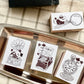 NEW! 3 Little Cat - Vintage Detective Agency | 5pcs Rubber Stamp Set