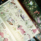 NEW! Muzishan Studio - My heart is a blooming garden | Kiss-cut | 5cm Tape | Release Paper | 5.65M