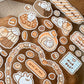 NEW! Soft - Sweet Shop | Kiss-cut | 7cm Synthetic Paper Tape |  Release Paper | 3M