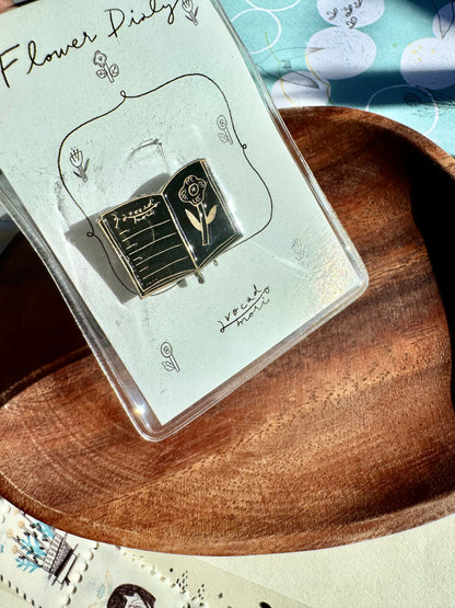 Avocadomori - Flower Diary | Clip Pin | Decoration | Accessories