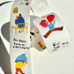 NEW! Two Raccoons X Seven - Every Little Moment | 4cm Kiss-cut Washi Tape |  Release Paper | 5M