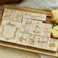 NEW! Miao Fu Shop - Starlight Musician | 11pcs Stamp Set | Rubber Stamp