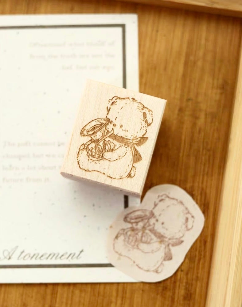NEW! Miao Fu Shop - Starlight Musician | 11pcs Stamp Set | Rubber Stamp