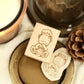 NEW! Miao Fu Shop - Baking Diary - Little Bear's Kitchen | 9pcs Stamp Set | Rubber Stamps