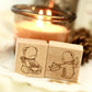 NEW! Miao Fu Shop - Baking Diary - Little Bear's Kitchen | 9pcs Stamp Set | Rubber Stamps